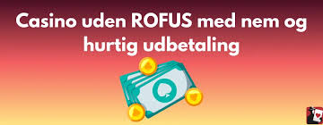 Oplev Online Casino Uden Rofus - Spil uden Bekymringer Oplev Online Casino Uden Rofus - Spil uden Bekymringer